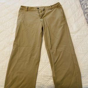 Lululemon Khaki golf pants